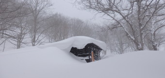 2015年冬虹芝寮雪下ろし